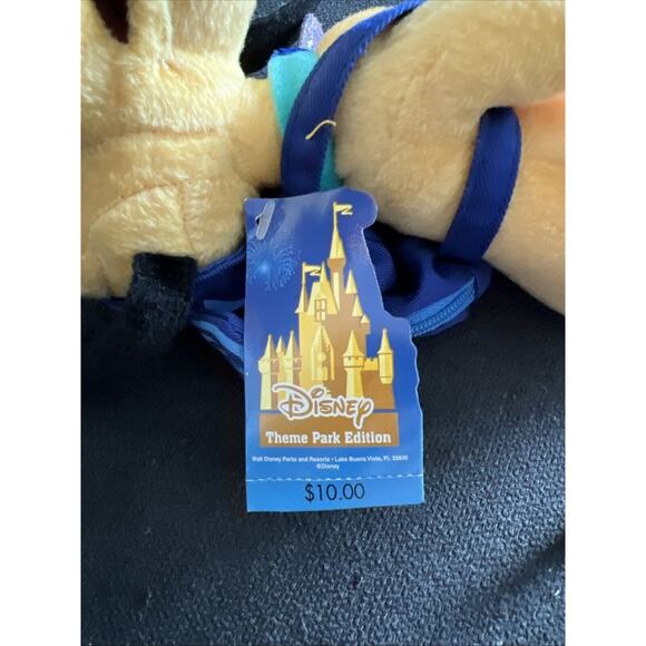 NWT Walt Disney World TOURIST PARK HOPPER PLUTO DOG 8" Plush Stuffed TOY 2004 - Picture 4 of 6